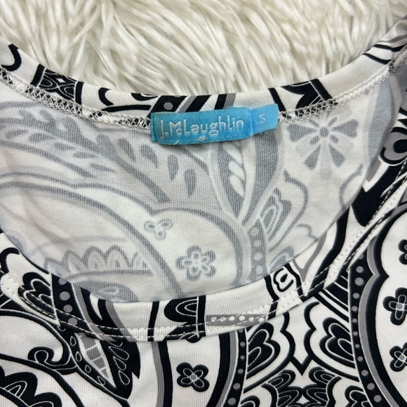 J McLaughlin sleeve blouse top size S - Picture 3 of 8